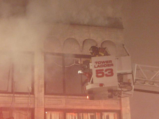 3/19/08 - M/A to Port Chester - Structure Fire (Courtesy of Steve Loddo, Rye FD)